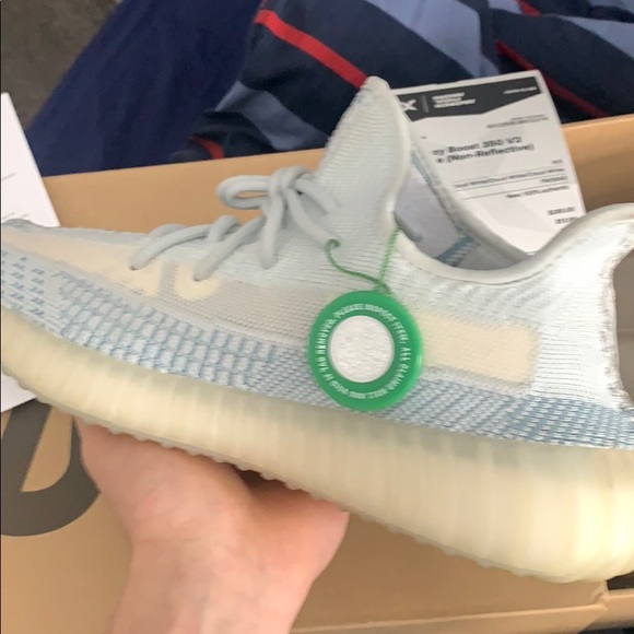 Yeezy Boost 350 Non Reflective Cloud White main image 4